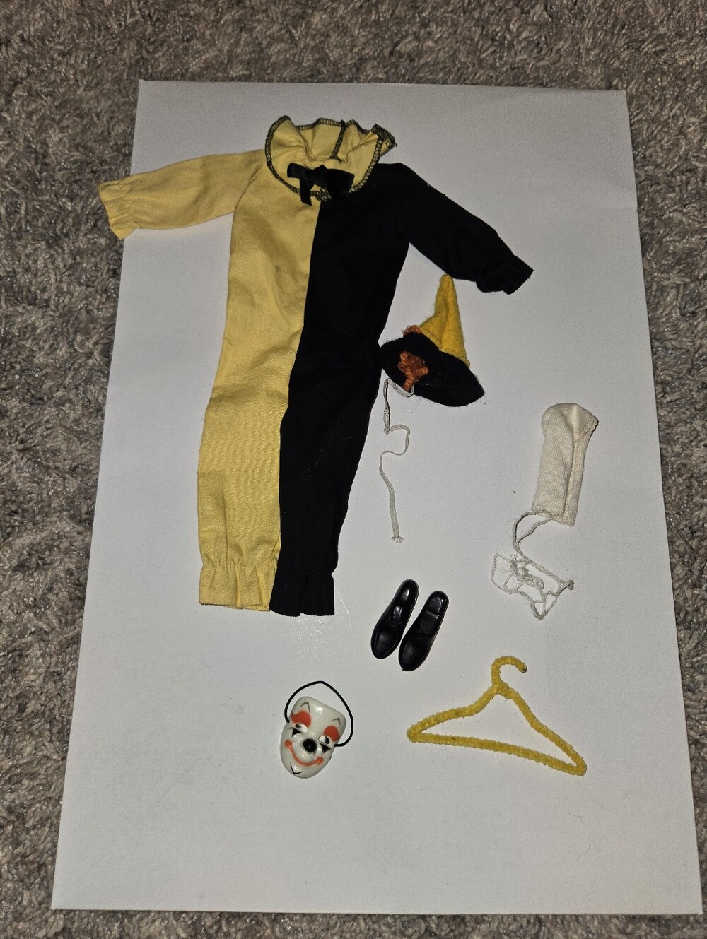 Vintage KEN Masquerade Costume From 60s.